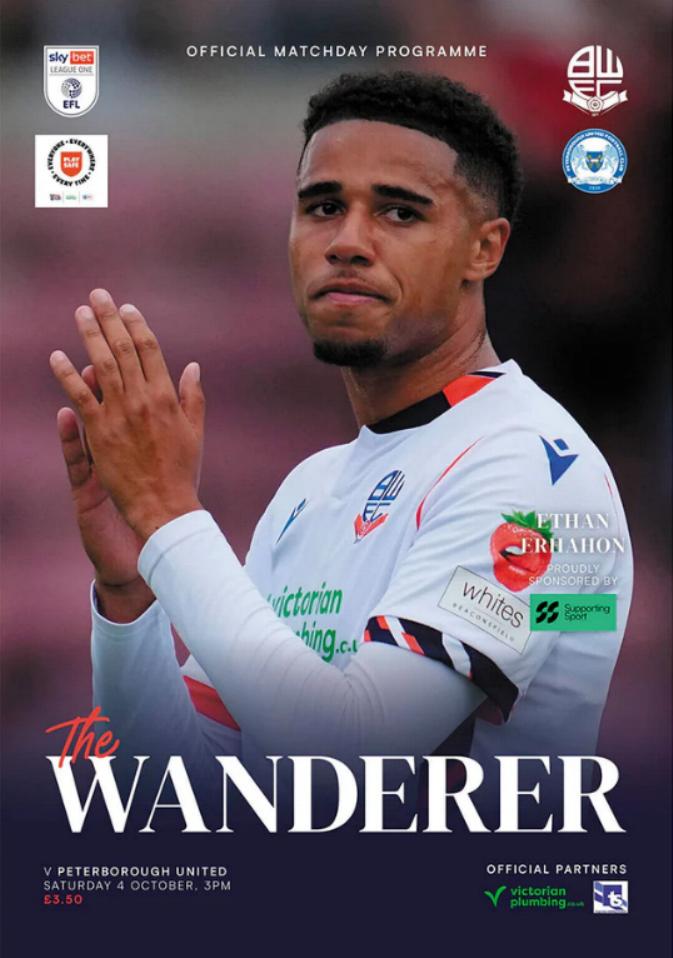 BOLTON WANDERERS v PETERBOROUGH UNITED 2025/26